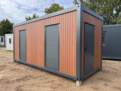 Contenedor de oficina estándar 6,00 x 2,43 m
