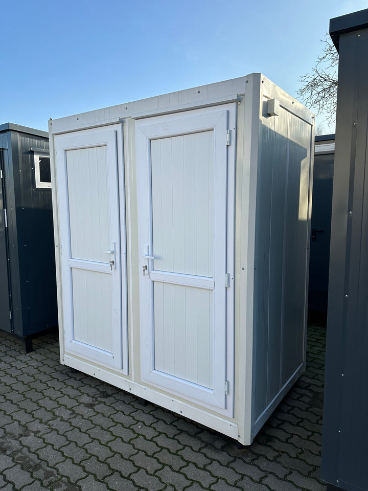 CONTENEDOR SANITARIO 1,30 x 2,05 M CON DUCHA DOBLE